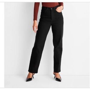 Women's Holiday High-Rise Straight Jeans
